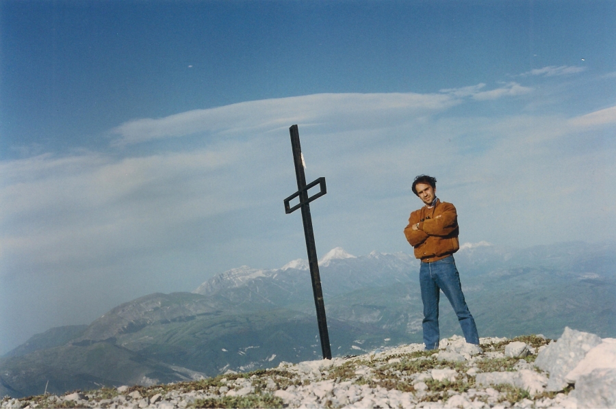 Solitaria su Monte Calvo dell'Alta Valle dell'Aterno