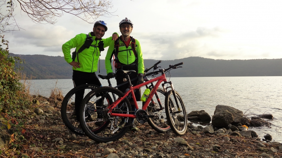 Allenamento al Lago di Castelgandolfo