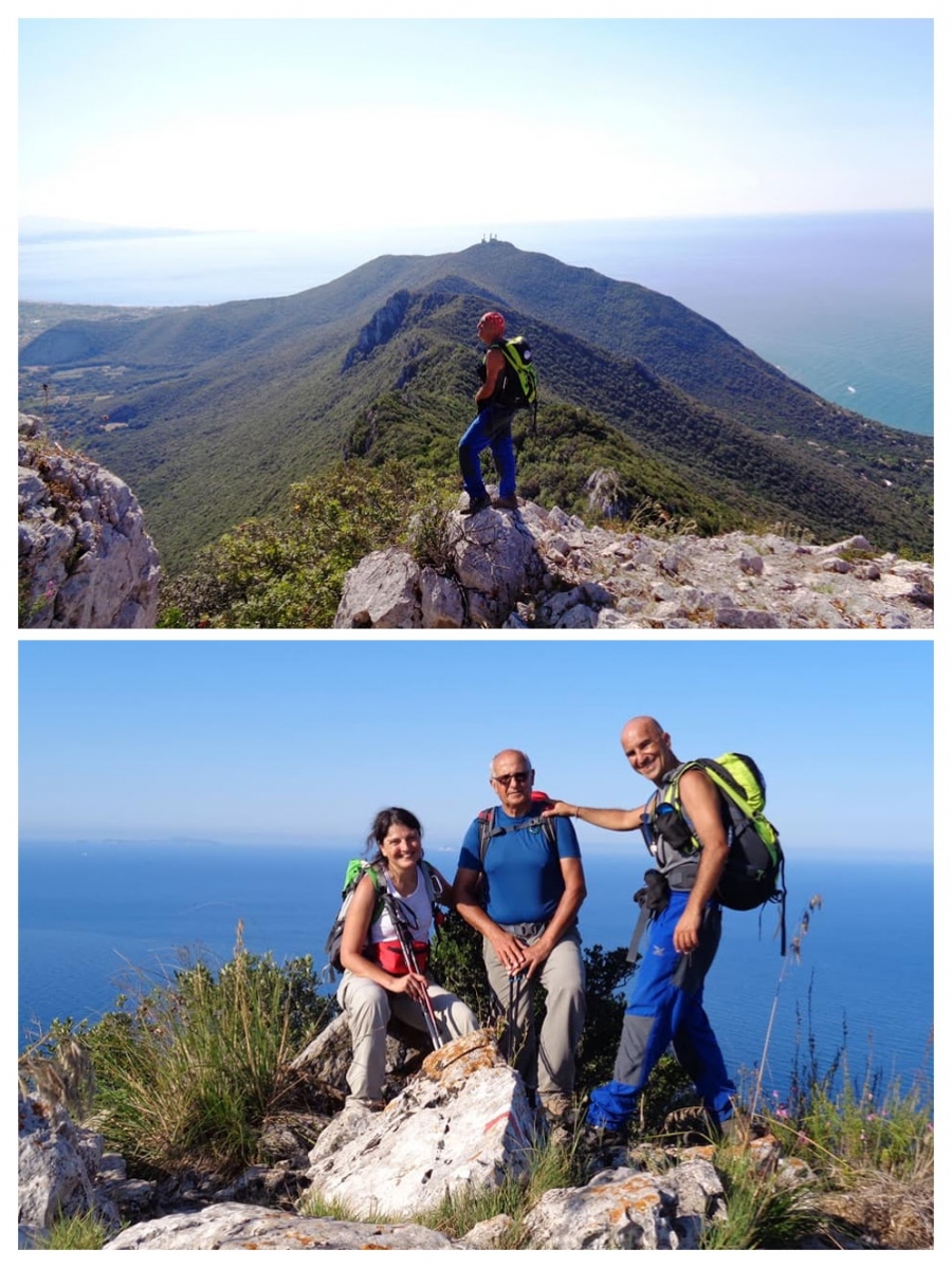 La Traversata del Monte Circeo con il Grandissimo Appenninista Francesco Di Dio e la Grande Paola Loreti