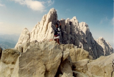 Solitaria a Sella dei 2 Corni da Prati di Tivo