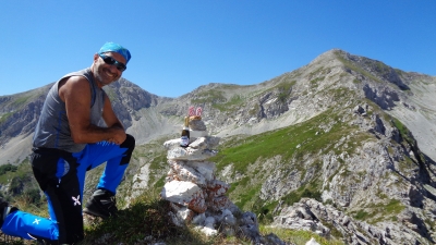 Il mio solitario compleanno per l'anello di Colle delle Trincere sul Velino-Sirente
