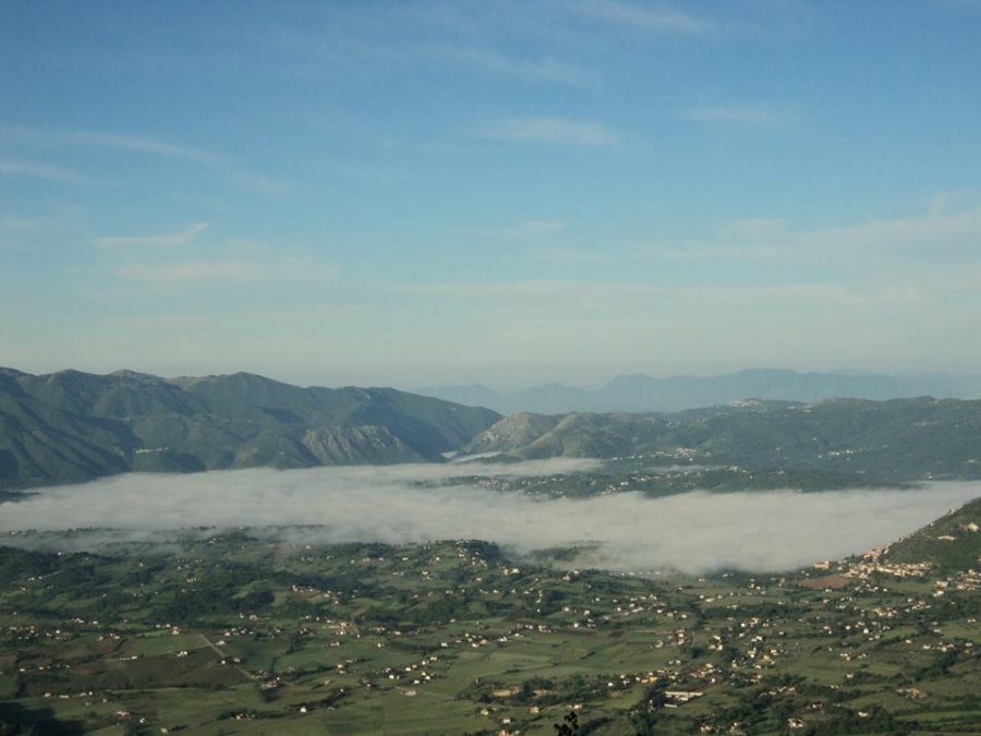 La nebbia...