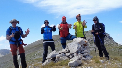 Con la " Banda " degli Aquilani per la traversata delle 6 Cime del PNALM NORD-EST