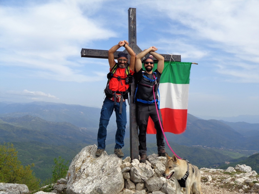 Il ritorno del mio sorriso e di Andrea Maccioni per l'anello del Monte Pellecchia sui Lucretili
