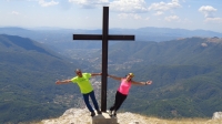 Con i valori di Tatiana Placidi per l&#039;anello del Monte Giano meglio conosciuto per la scritta &quot; DUX &quot;