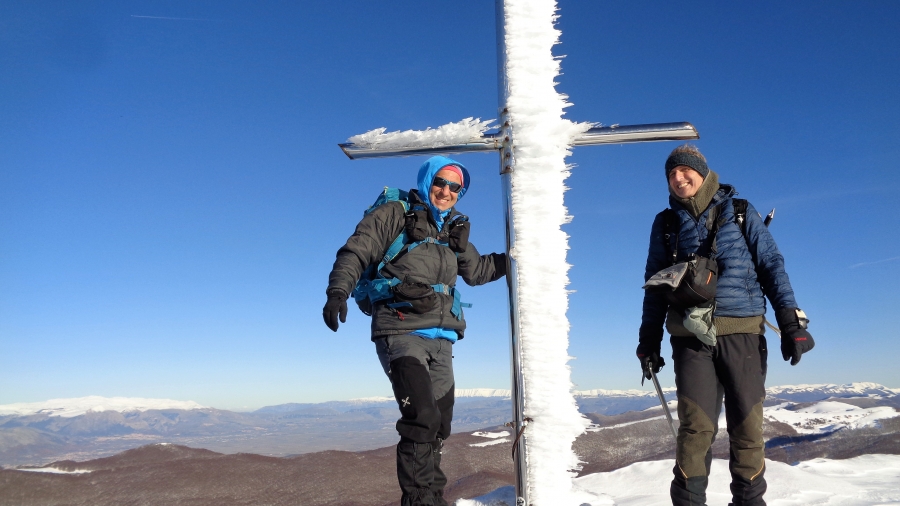 Con il ritorno dell'alpinista Angelo Monti sulle creste dei Simbruini per l'anello del Cotento e del Tarino