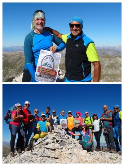 Con tutte le cime Over 2000m dell'Appennino dell'Ing. Fabio Improta per l'anello di Cima Avezzano sul Velino