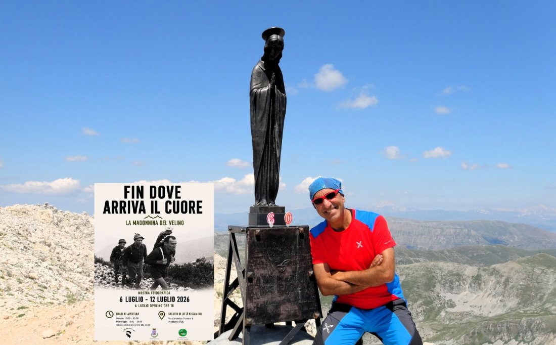 La festa dei miei 60 anni e della Madonnina del Monte Velino per la direttissima con la traversata di tutte le cime dal Rifugio Casale da Monte a Santa Maria in Valle Porclaneta