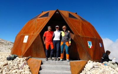 Da Fara San Martino senza elicottero con il grandissimo anello-traversata del Monte Amaro per il nuovo Bivacco Pelino sulla Majella